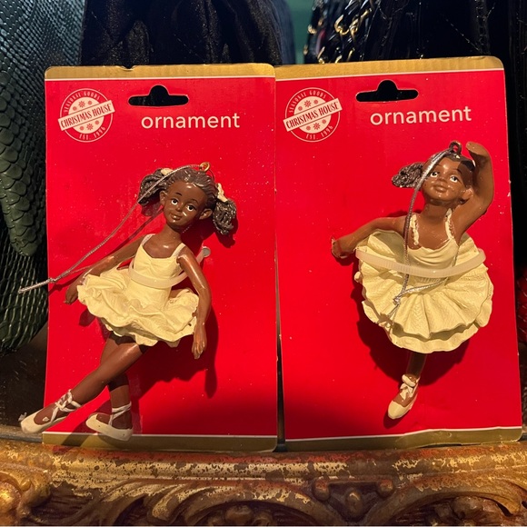 Holiday Editions Other - Set of ballerina ornaments 🩰